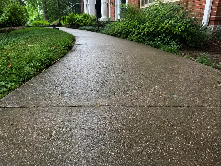 Level, safe sidewalk after leveling in Ellicott City, MD